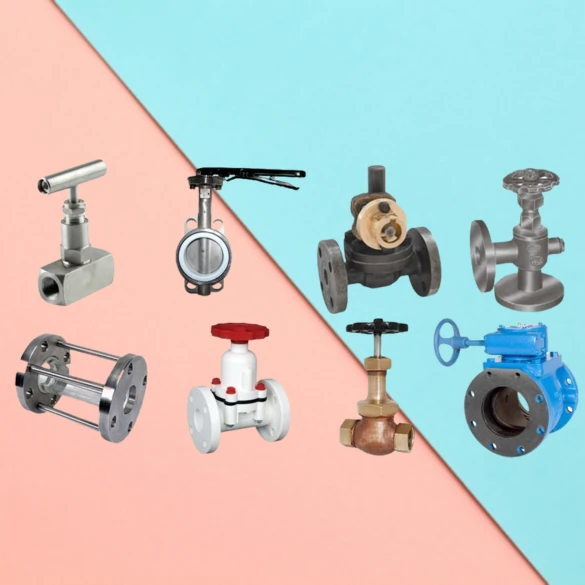 all types of industrial valves exporters in india.